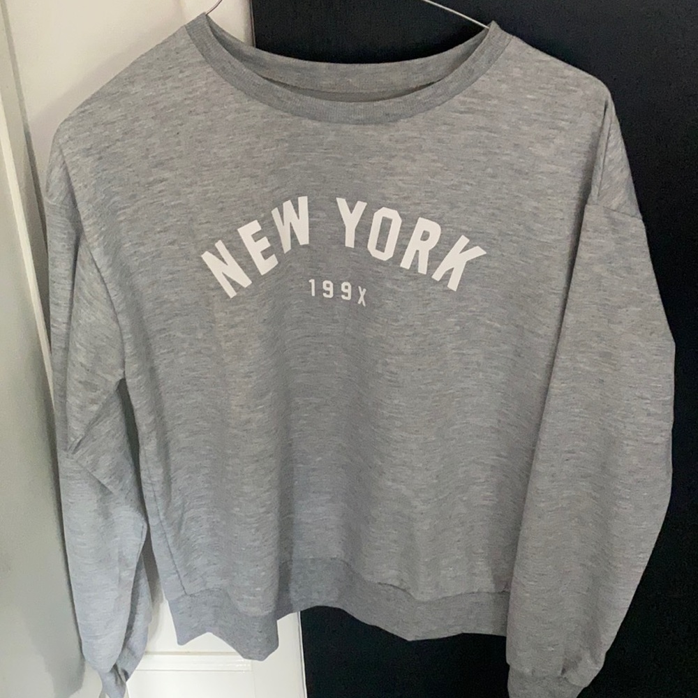 Gray New York Sweatshirt (Never worn)